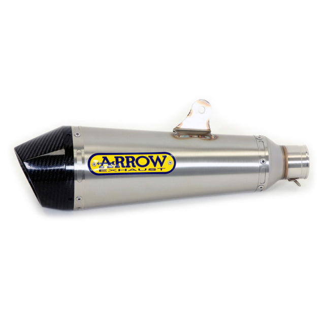 Bill's Exhausts Arrow X-Kone exhaust in Nichrome for Honda CBR1000RR 2014-2016 motorcycle, showing the sleek, polished exhaust pipe.