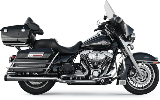 Chrome Bassani Xhaust Down Under Headpipes for exhaust system, featuring shiny chrome finish and durable metal construction.