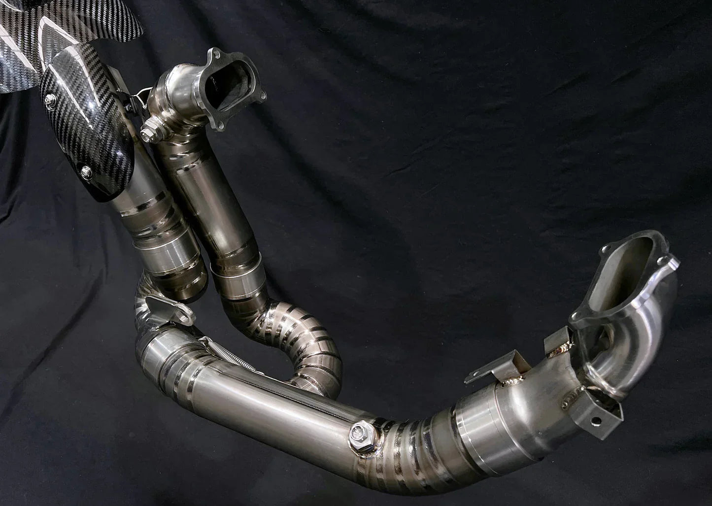 IN STOCK Vandemon  Ducati Panigale 899-959 & Corse Vandemon High Mount Titanium Exhaust System  DUC959TIEXHMESA VA-4 - Howling Moto