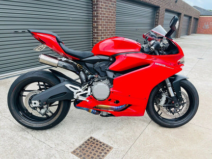 IN STOCK Vandemon  Ducati Panigale 899-959 & Corse Vandemon High Mount Titanium Exhaust System  DUC959TIEXHMESA VA-4 - Howling Moto