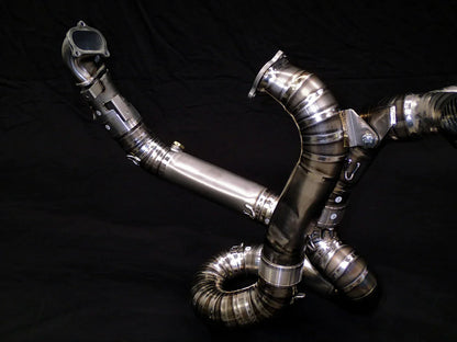 IN STOCK Vandemon  Ducati Panigale 899-959 & Corse Vandemon High Mount Titanium Exhaust System  DUC959TIEXHMESA VA-4 - Howling Moto