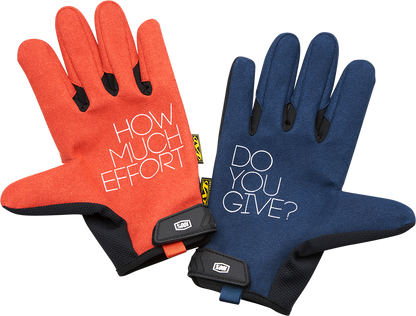 Black XL original gloves from Bill's Exhausts, showing a close-up of the durable gloves designed for protection and comfort.
