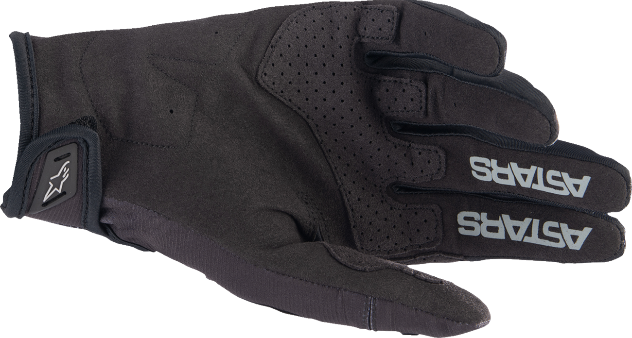 ALPINESTARS Techstar Gloves - Black/Brushed Silver - Small 3561023-1419-S - Howling Moto