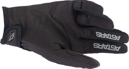 ALPINESTARS Techstar Gloves - Black/Brushed Silver - Small 3561023-1419-S - Howling Moto