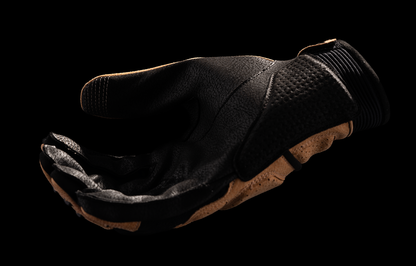 ICON Women's Superduty3™ Gloves in tan, XL size, featuring durable construction and comfortable fit for women.