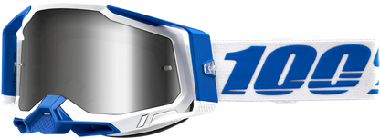 100% Racecraft 2 Goggles - Isola - Flash Silver 50010-00005 - Howling Moto