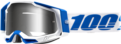 100% Racecraft 2 Goggles - Isola - Flash Silver 50010-00005 - Howling Moto