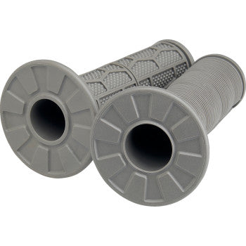BILTWELL Moto 1" Soft Grips for motorcycles, featuring black rubber with textured surface for comfortable handling.