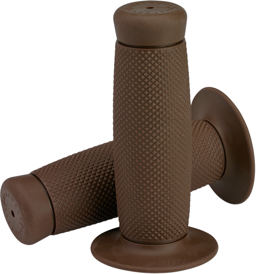 BILTWELL Renegade motorcycle grips in 7/8-inch size, chocolate color, designed for bikes, made by Bill's Exhausts
