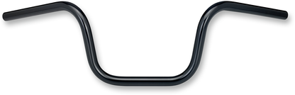 Black BILTWELL Chumps 8-inch handlebar from Bill's Exhausts, featuring a sleek design for motorcycle handlebars.