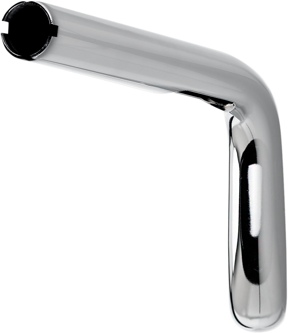 BILTWELL Oversized Tracker High Handlebar in chrome, designed for motorcycle handlebars by Bill's Exhausts.