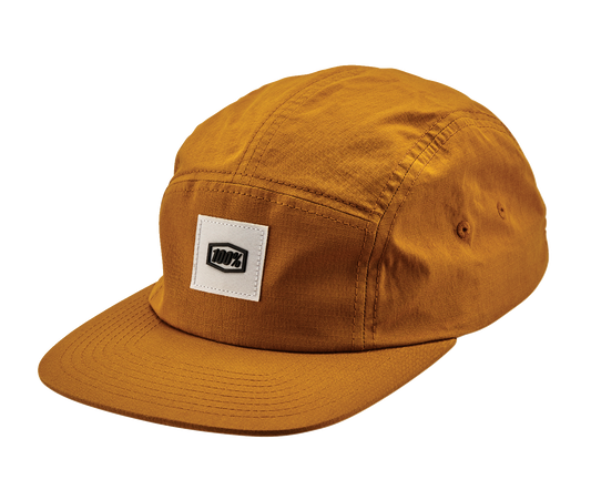 Bill's Exhausts caramel 100% Prenez hat, one size, casual style with soft fabric and stitched branding details.