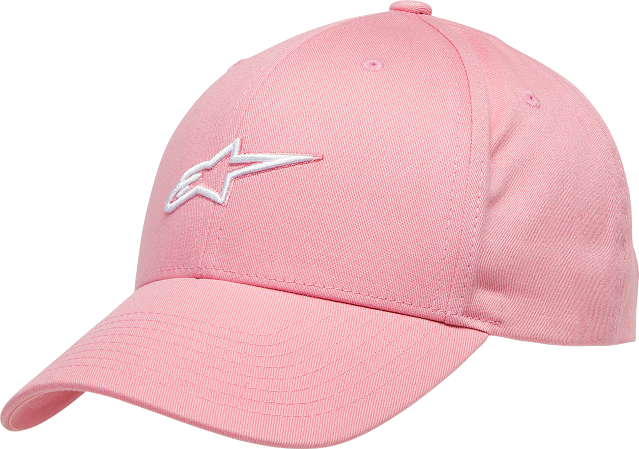 Pink Alpinstars Women's Spirited Hat featuring a stylish design, one size fits most, perfect for casual or sporty outfits.