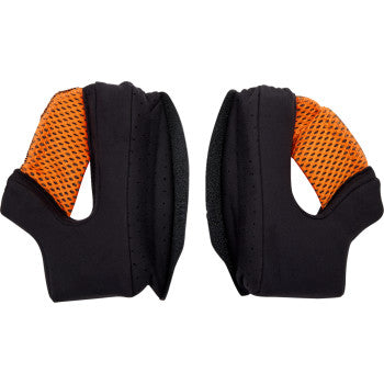 BILTWELL Gringo helmet cheek pads in 15mm thickness, compatible with Gringo, Gringo S, and Gringo SV motorcycle helmets.
