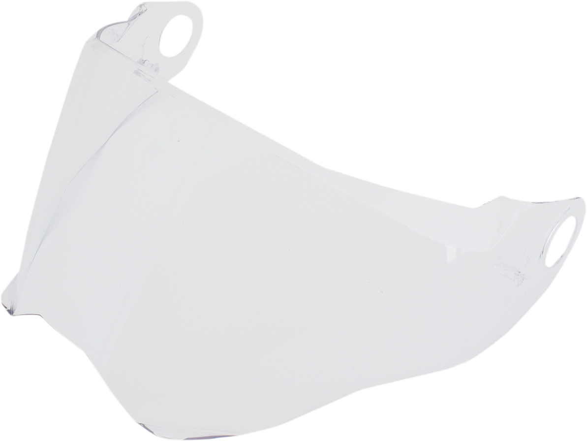 Clear shield for AFX FX-111 helmet by Bill's Exhausts, providing enhanced visibility and protection.
