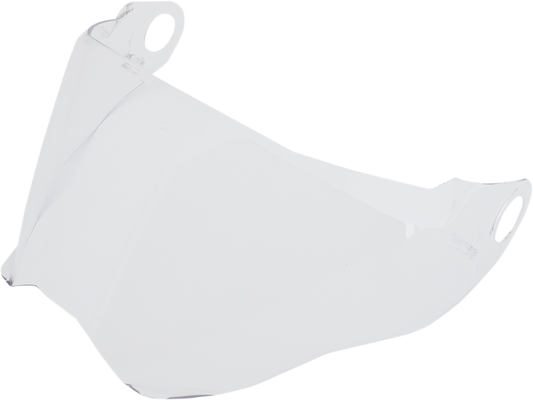 Clear shield for AFX FX-111 helmet by Bill's Exhausts, providing enhanced visibility and protection.