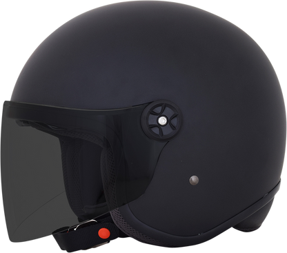 Dark smoke outer shield for AFX FX-142 and FX-143 helmets, made by Bill's Exhausts, showing the tinted visor in the image.