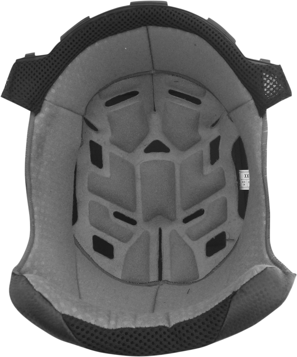 Black AFX FX-41DS helmet liner in 2XL size, designed for AFX helmets, by Bill's Exhausts.