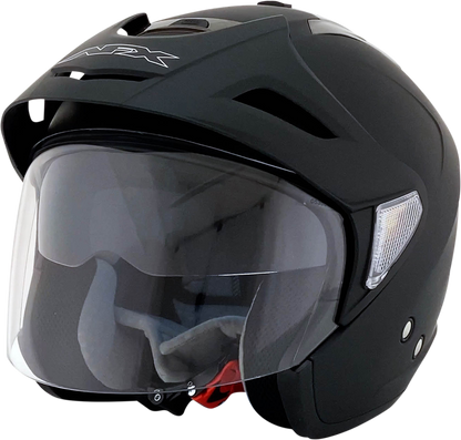 Bill's Exhausts AFX FX-50 helmet in matte black, 2XL size, featuring a sleek motorcycle helmet design.