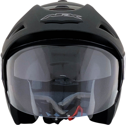Bill's Exhausts AFX FX-50 helmet in matte black, 2XL size, featuring a sleek design and secure fit.