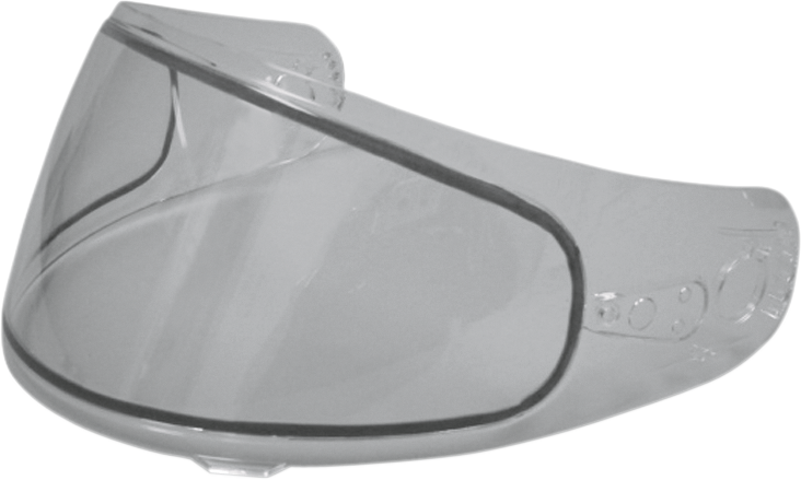 Clear dual-lens helmet shield compatible with AFX FX-90, FX-100, and FX-Magnus helmets by Bill's Exhausts.
