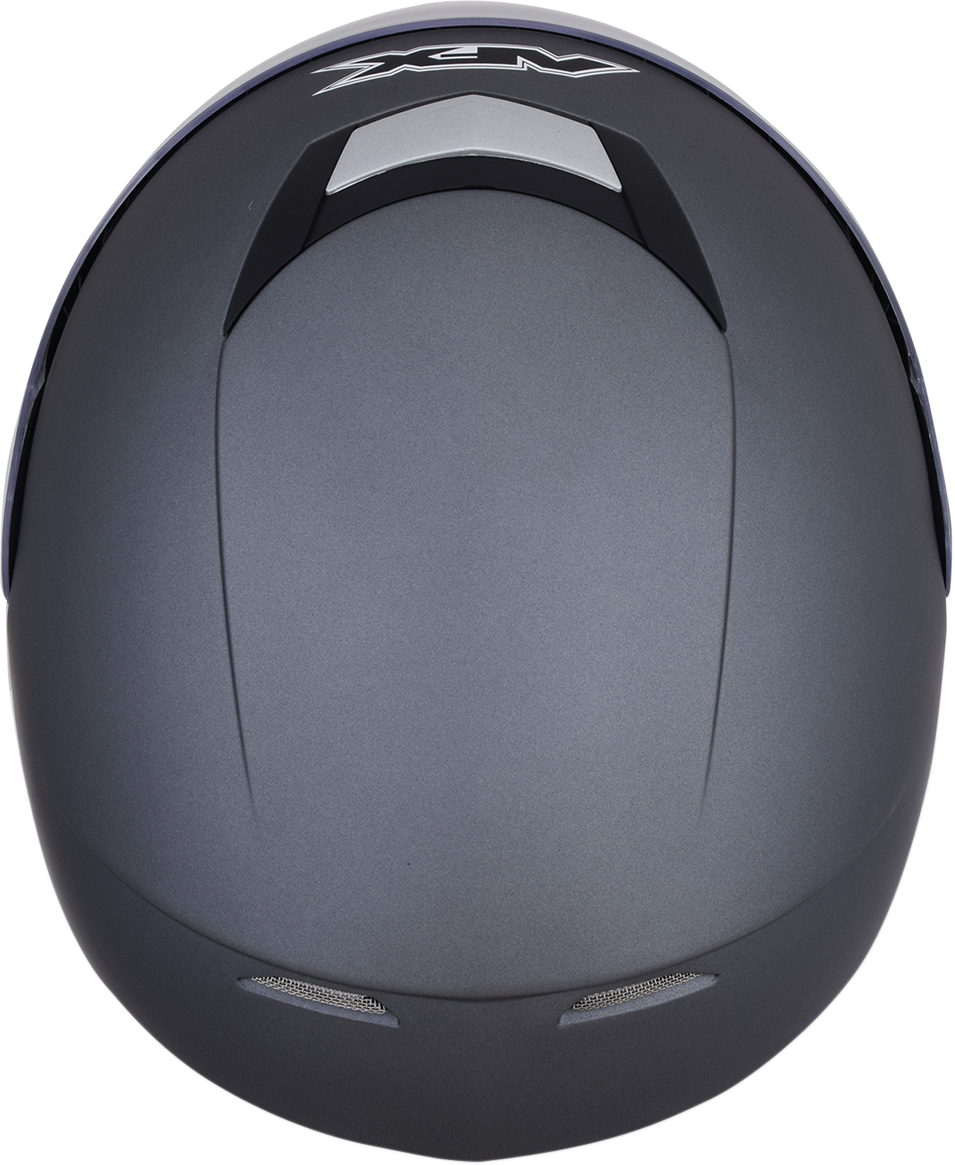 Bill's Exhausts AFX FX-99 Helmet in Frost Gray, large size, featuring sleek design and secure fit for motorcycle riders.