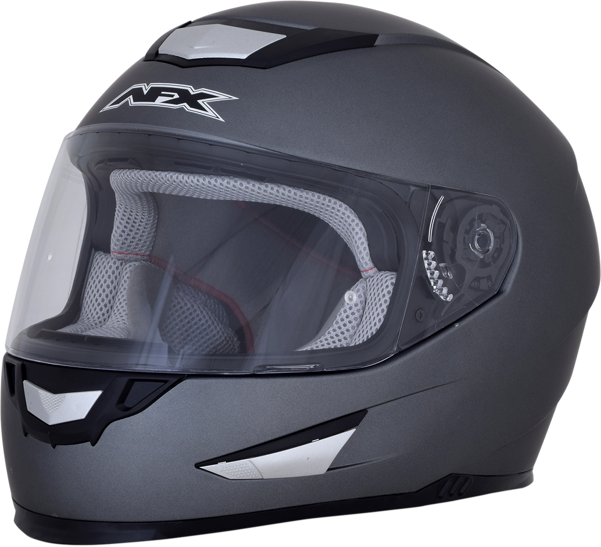 Bill's Exhausts AFX FX-99 helmet in frost gray, large size, featuring a sleek design and durable construction.