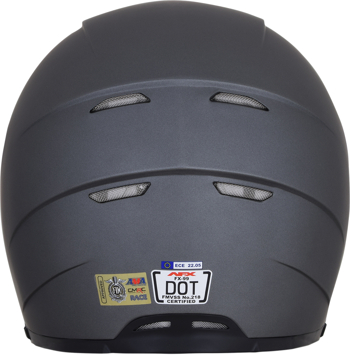 Bill's Exhausts AFX FX-99 helmet in frost gray, large size, featuring a sleek helmet design with a matte finish.