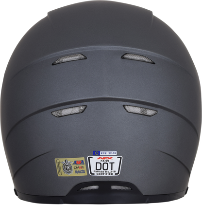 Bill's Exhausts AFX FX-99 helmet in frost gray, large size, featuring a sleek helmet design with a matte finish.