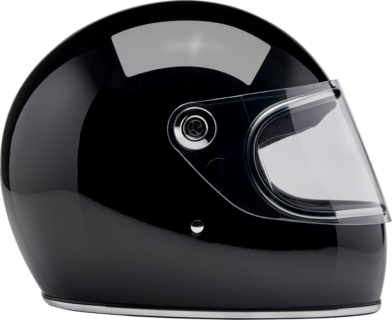 BILTWELL Gringo S Helmet - Gloss Black - Small 1003-101-502 - Howling Moto