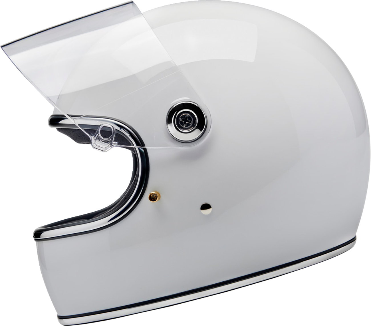 BILTWELL Gringo S Helmet - Gloss White - XS 1003-102-501 - Howling Moto