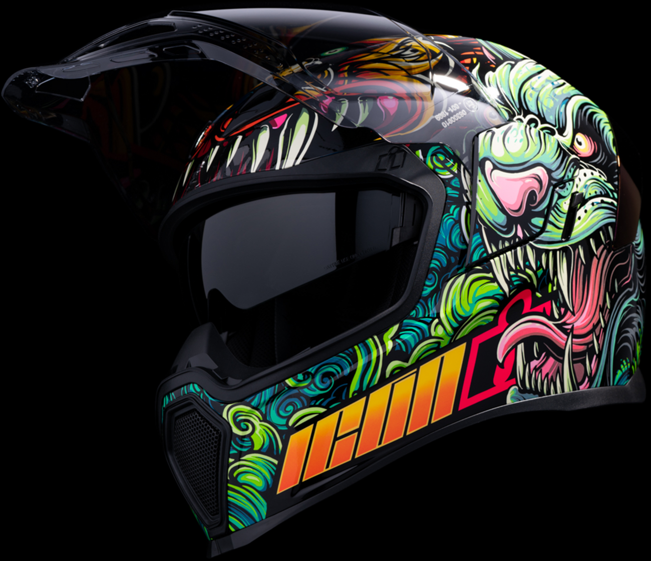 Blue ICON Airflite™ Helmet CSF23 in 3XL size, featuring a sleek helmet design for motorcycle riders.