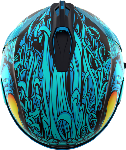 Light blue ICON Airform™ Helmet Manik'RR MIPS® in XL size, featuring a sleek design and safety features for motorcycle riding.
