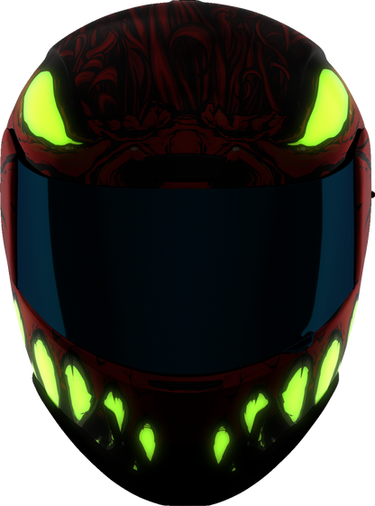ICON Airform™ Helmet Manik'RR MIPS® in red, size 3XL, featuring a sleek design for motorcycle safety and style.