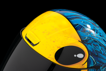 Blue ICON Airform™ Helmet with MIPS® technology in 3XL size, featuring a sleek design and secure fit for safety and comfort.