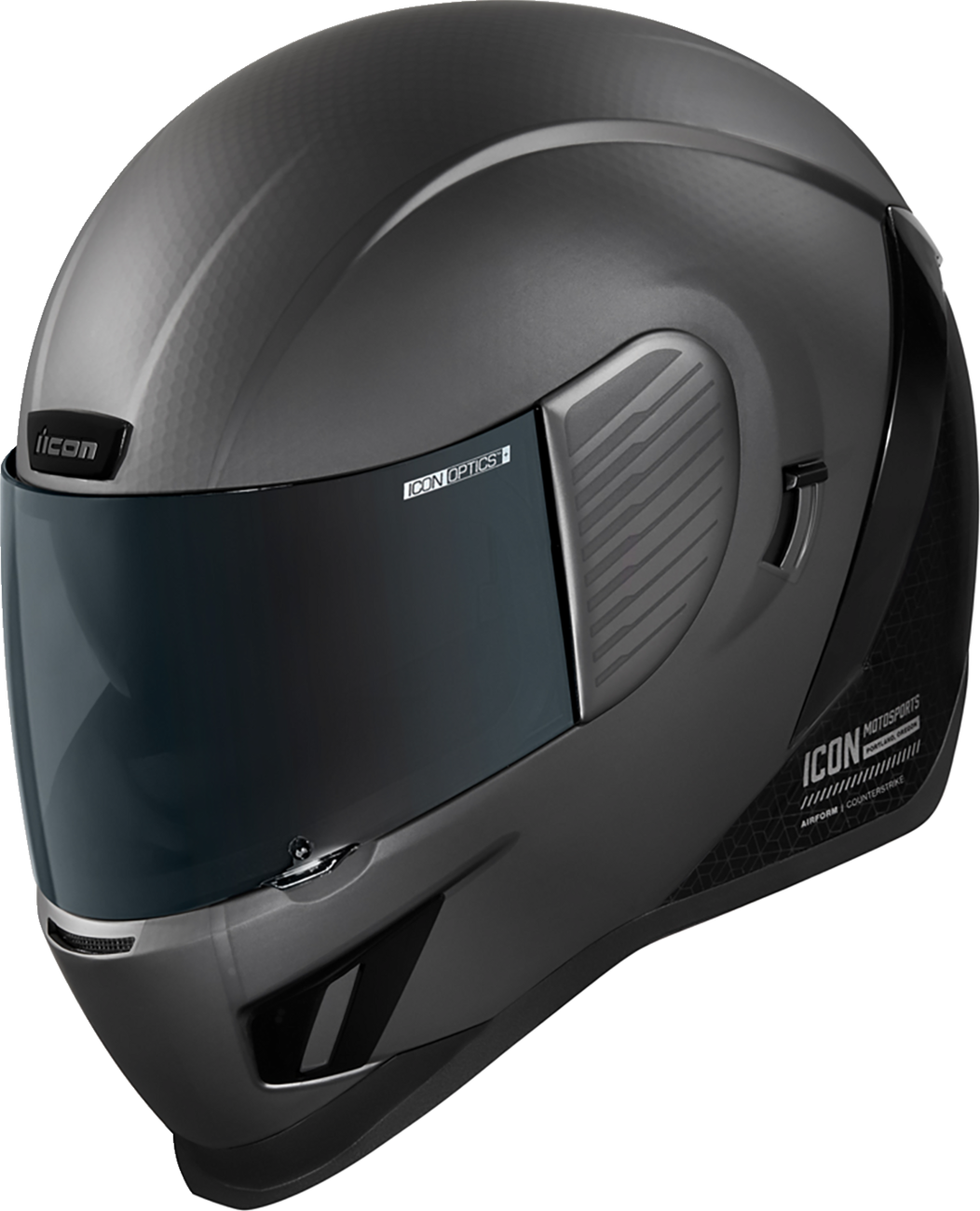 Bill's Exhausts ICON Airform™ Helmet with MIPS, Counterstrike design in silver, size XL, safety helmet for riders.