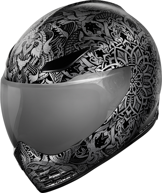 ICON Domain™ Helmet - Gravitas - Black - Small 0101-14959 - Howling Moto