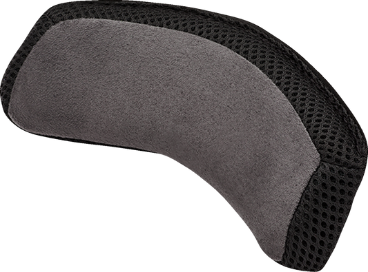Black and gray 100% Aircraft 2 Neck Roll helmet part by Bill's Exhausts, designed for motorcycle helmets.