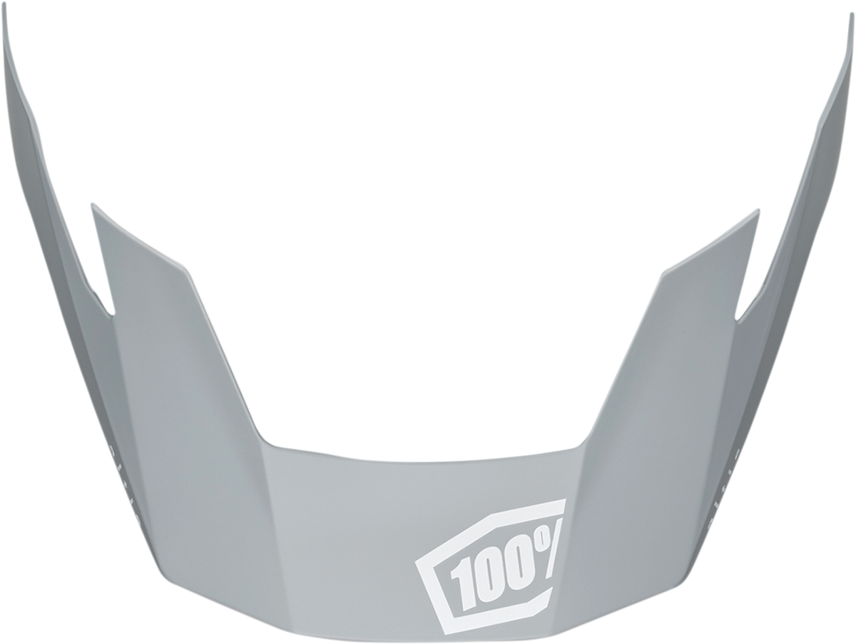 Gray 100% Altis helmet visor by Bill's Exhausts, featuring clear protective shield and durable construction.