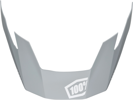 Gray 100% Altis helmet visor by Bill's Exhausts, featuring clear protective shield and durable construction.
