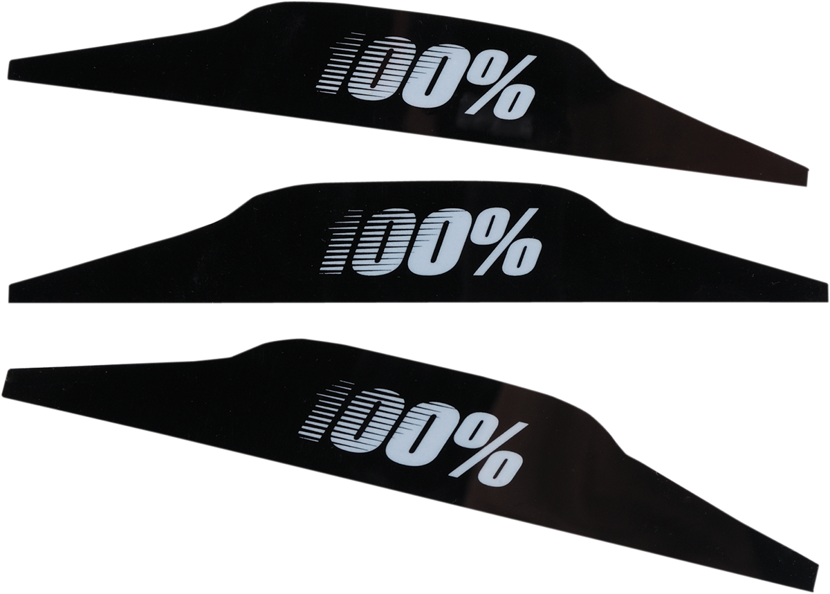Set of three SVS mudflaps by Bill's Exhausts, helmet parts accessory, durable black rubber mudflaps for vehicle protection.