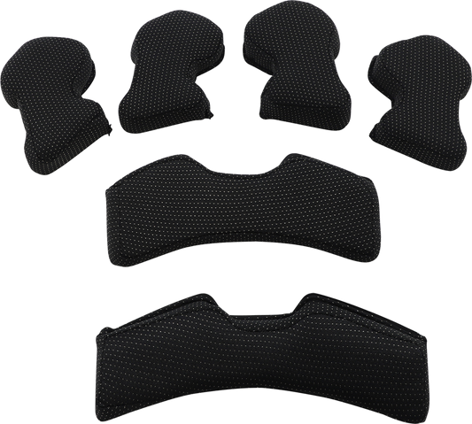 Bill's Exhausts 100% Trajecta Cheek Pads Thin 89022-00001 for helmet parts, showing the lightweight, padded cheek area of the helmet.