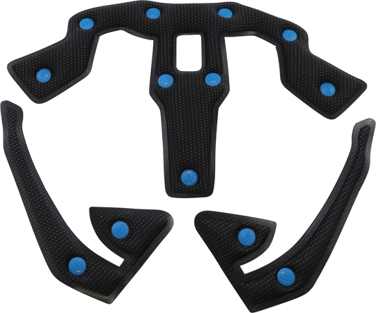 Thick 100% Trajecta liner for helmets, large size, compatible with Bill's Exhausts helmet parts, provides added comfort and protection.