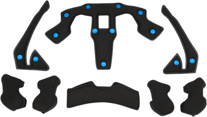 Thick 100% Trajecta liner for helmets, large size, compatible with Bill's Exhausts helmet parts, durable and comfortable fit