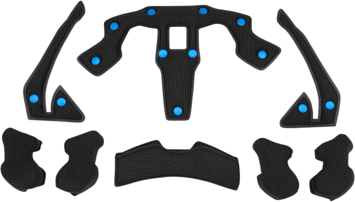 Bill's Exhausts 100% Trajecta Thin Liner for helmets, large size, helmet parts accessory with a sleek design and secure fit.