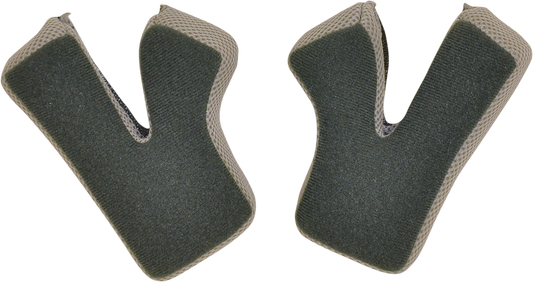 Bill's Exhausts AFX FX-17 helmet cheek pads in 4XL size, showing padded interior and secure fit design.