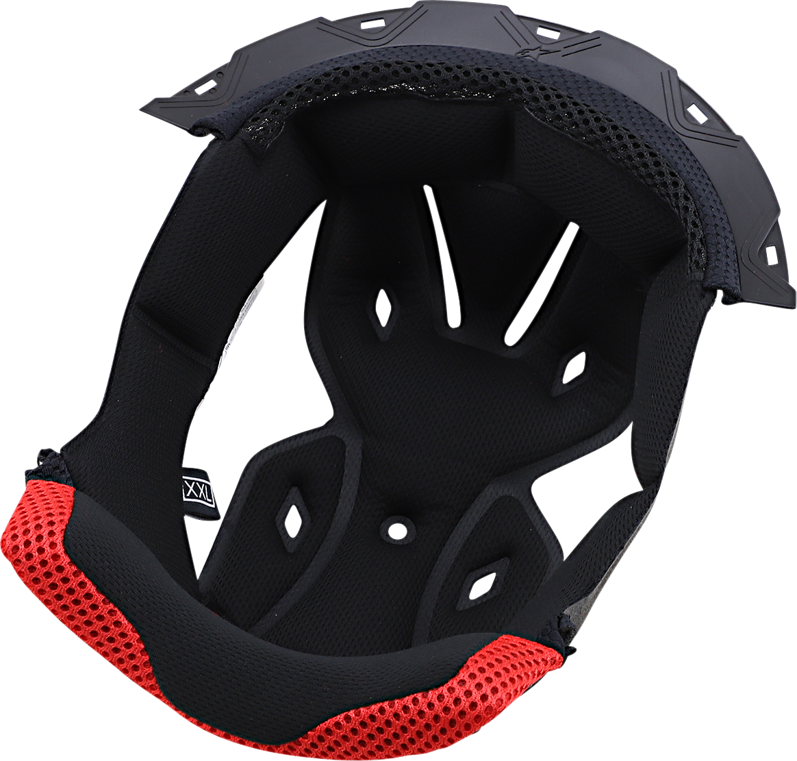 Alpinestars SM5 Crown Pad in gray, size 2XL, helmet part for motorcycle helmet comfort and fit.