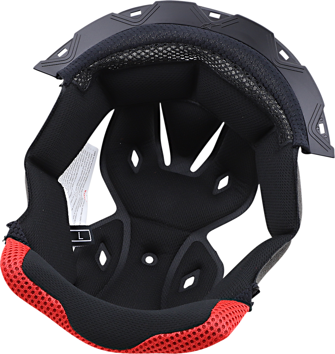 Alpinestars SM5 Crown Pad in gray for helmets, large size, designed for helmet comfort and protection.