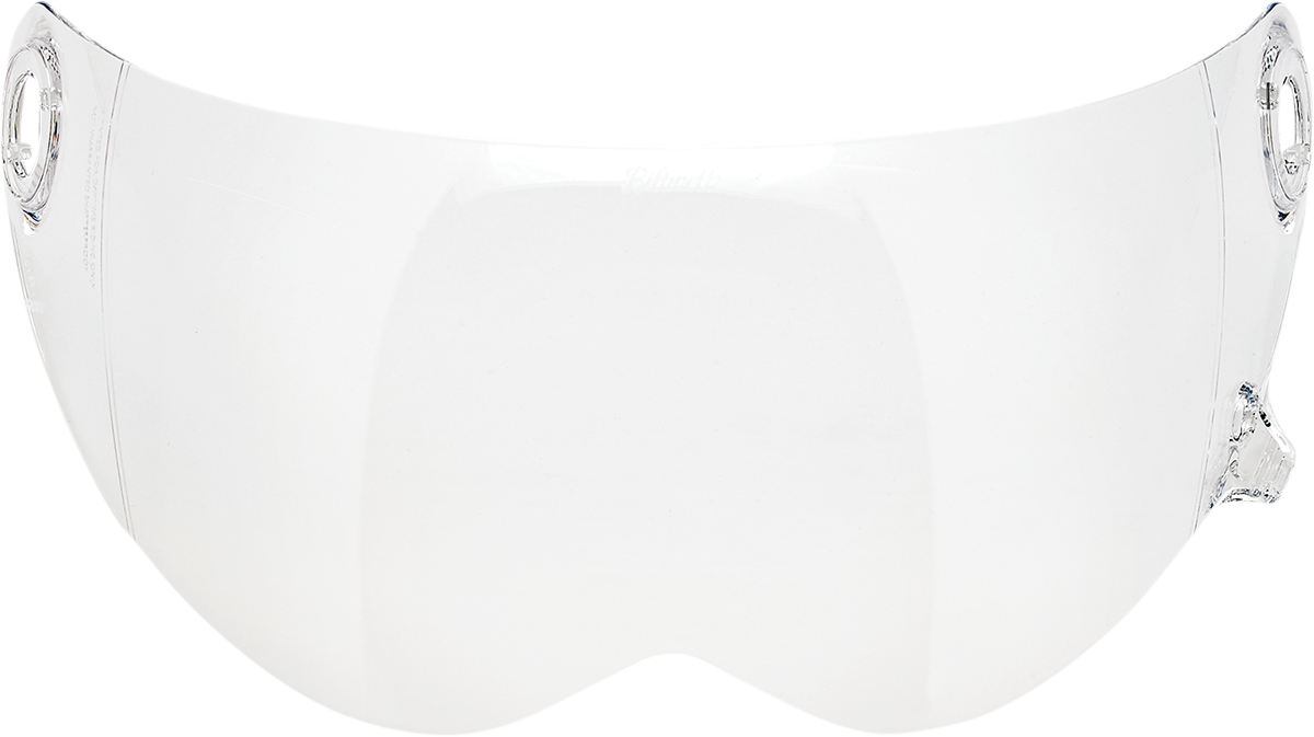 Clear BILTWELL Lane Splitter Shield Gen 2 helmet accessory, designed for improved visibility and protection for motorcycle helmets.