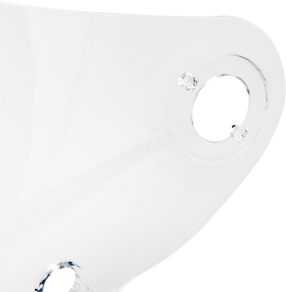 Clear BILTWELL Lane Splitter Shield Gen 2 helmet part by Bill's Exhausts, designed for motorcycle helmets.